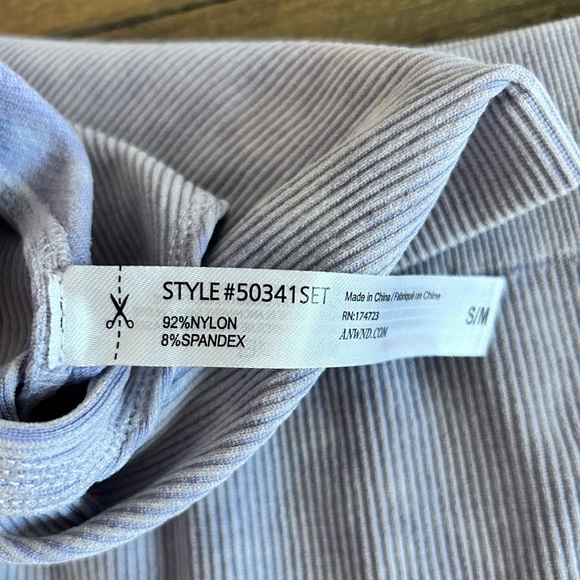 ♻️GHOSTD EDIT ♻️ Perfect Lavander shorts and top set - Picture 5 of 8